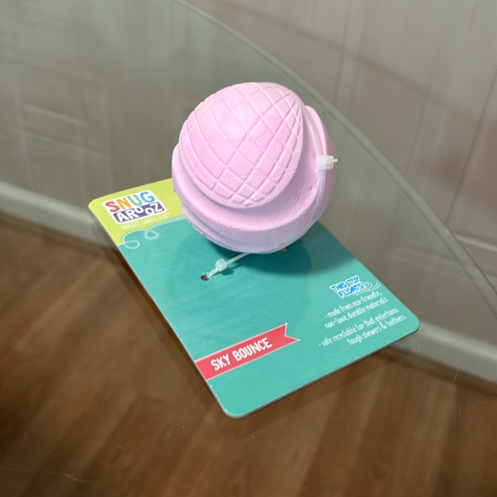Snug Arooz Sky Bounce this toy Floats Pink Eco Friendly NEW!!